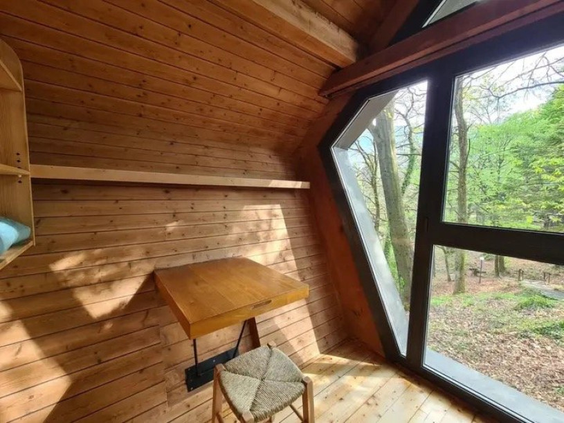 plush74 wooden cabin interior 8