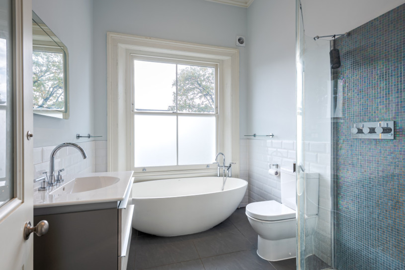 west huis familie badkamer