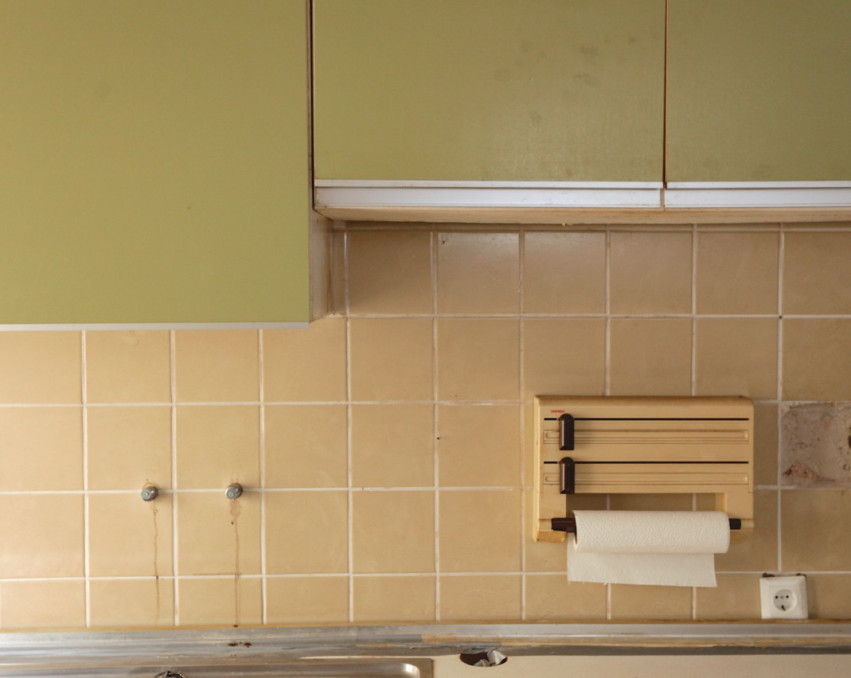 MINT GREEN 1980 KITCHEN APARTMENT