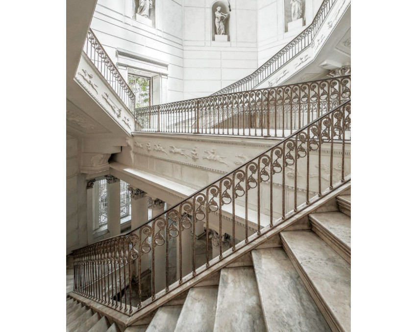 MARBLE STAIRCASE IN NAPLES