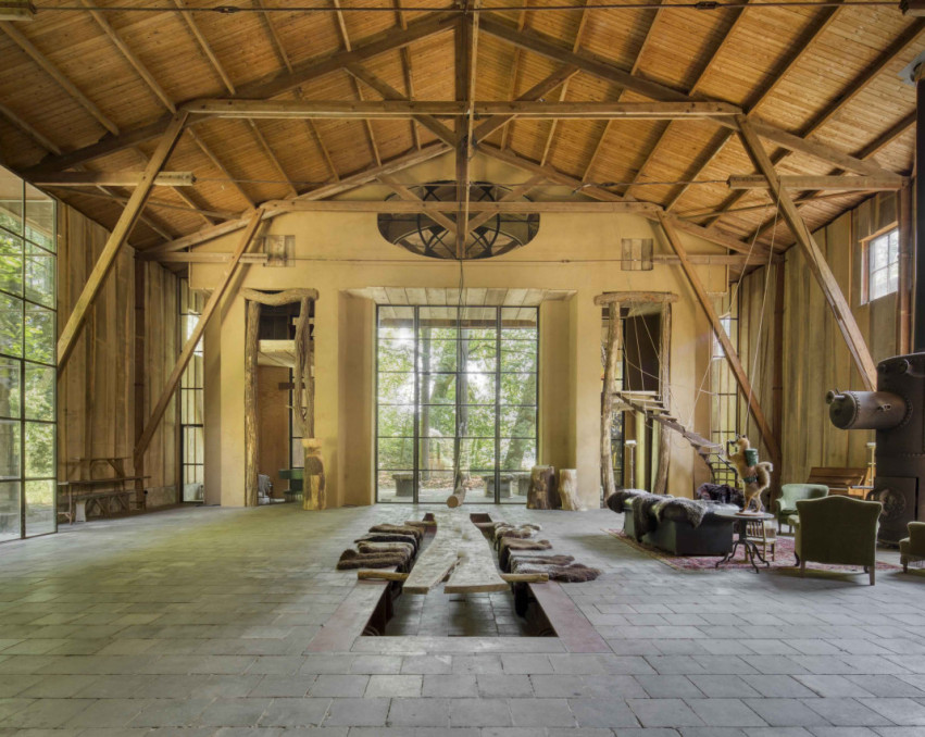 INDUSTRIAL WOOD SHELTER